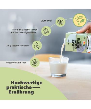 Saturo Original Vegan Meal Replacement | 12 x 500ml | High Protein 500kcal Nutrient-Rich Astronaut Food - Buy Online on GoSupps.com