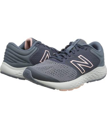 New Balance Women's 520 V7 Running Shoe 7.5 - Grey/Silver/Teal - Buy Online on GoSupps.com