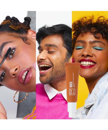 3ina Tinted Moisturizer SPF 30 - Warm Braun BB Cream - Hydrating Vegan Face Cream with Hyaluronic Acid - Buildable Foundation - Cruelty-Free International Shipping - Buy Online on GoSupps.com