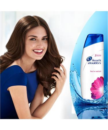 Head & Shoulders Smooth & Silky Anti-Dandruff Shampoo 250ml - Buy Online on GoSupps.com