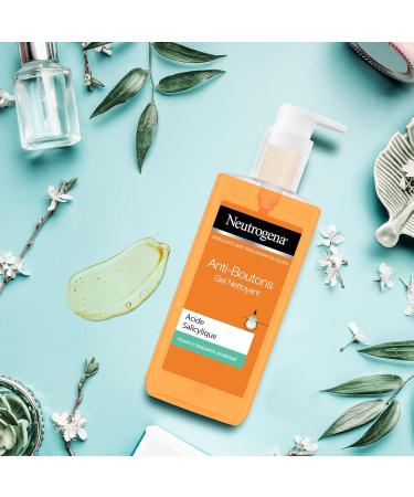 Neutrogena Face Cleanser Anti-Blemish Face Care with Salicylic Acid 1 Pump Bottle of 200ml - Buy Online on GoSupps.com