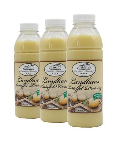 Landhaus M rsdorf potato dressing spicy potato dressing suitable for cooking meat fish and vegetarian dishes (3x 0.5l potato dressing)