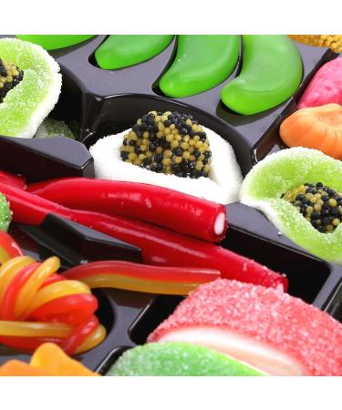 Look-O-Look Candy Sushi & Mini Sushi Assortiment de bonbons g lifi s en guimauve et confiseries en forme de maki et nigiri Cadeau original pour f tes anniversaires et soir es th me asiatique - Buy Online on GoSupps.com