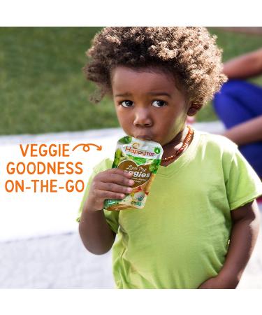 Happy Tot Organics Love My Veggies Stage 4: Spinach, Apple, Sweet Potato & Kiwi 4.22oz Pouch (Pack of 16) - Buy Online on GoSupps.com