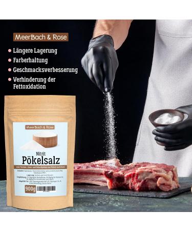 Buy P kelsalz 900g | Premium Nitritp kelsalz for Meat & Sausage | Fine Cock Salt with Sodium Nitrite 0.4-0.5% - International Shipping - Buy Online on GoSupps.com