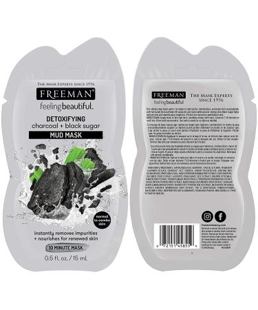Freeman Facial Mask Variety Pack - Clay, Gel, Mud & Peel-Off Masks 18 Count Sachets for Hydrating, Detoxifying, Clearing & Rejuvenating Skin - Travel-Friendly Skincare - Buy Online on GoSupps.com