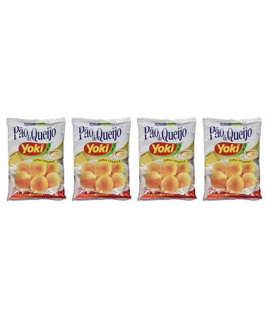 Yoki Gluten-Free Cheese Bread Mix 8.8 oz - Pack of 4 - Buy Online on GoSupps.com