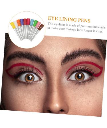 KALLORY 30 Pcs Colored Liquid Eyeliner Waterproof Suit Matte Liquid Eyeliner Colors Cosmetic Pens Makeup Pen 1 count (Pack of 1) Assorted Colorx3pcs - Buy Online on GoSupps.com