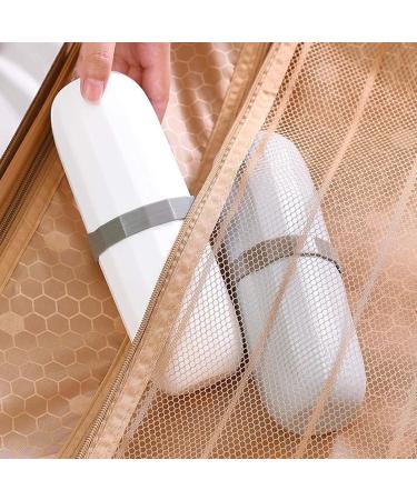 Colexy 2 x Portable Plastic Travel Toothbrush Toothbrush Toothpaste Holder Case Storage Box for Camping Business Travel Home - Buy Online on GoSupps.com