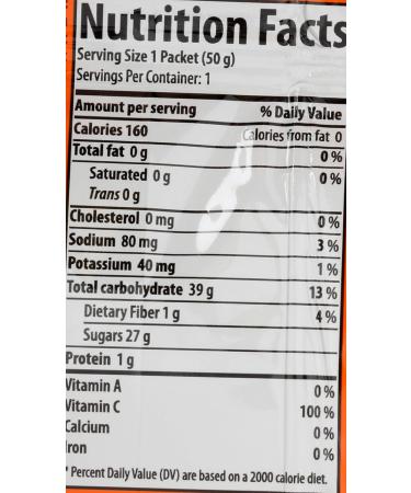 Buy HONEY STINGER Organic Orange Chews 1.8 OZ | Natural Energy Snack for International Shipping - Buy Online on GoSupps.com