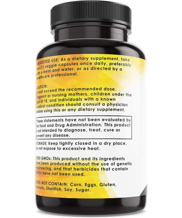 Organic Zinc Picolinate 50mg Capsules - Immune Health Support - Non-GMO Antioxidant - 60 Count - Buy Online on GoSupps.com