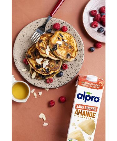 Alpro - Boisson V g tale - Lait d'Amande Non Grill e Sans Sucres - 1L - Lot de 8x1L Lait d'amande non grill e sans sucre 1 l (Lot de 8) - Buy Online on GoSupps.com