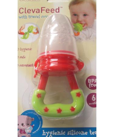 Clevamama 7008 ClevaFeed feeding net - fruit teat made of silicone color assorted