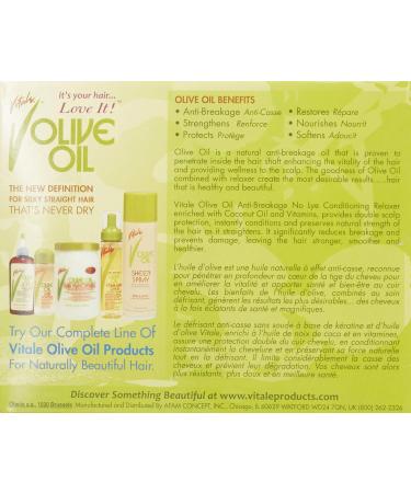 Vitale Olive Oil Relaxer Touch Up Kit - Regular Formula for Silky Smooth Hair - 1 Count - Buy Online on GoSupps.com