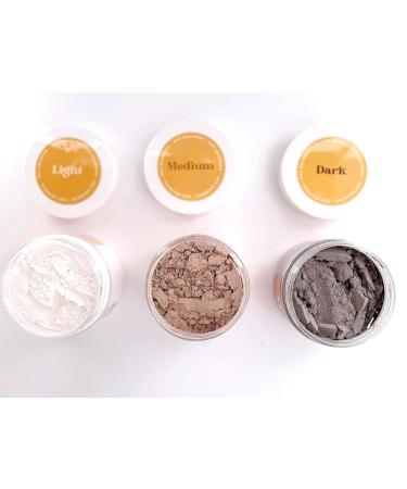 Goldie All Natural Dry Shampoo - Dark Shade for Light & Medium Hair | Eco-Friendly & Non-Toxic - Buy Online on GoSupps.com