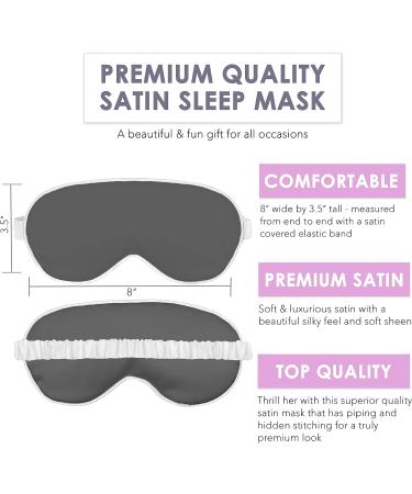 Over This Shit Funny Covid Humor Sleep Mask - Blackout Nap Time Resting Mask (Black/White) - Buy Online on GoSupps.com