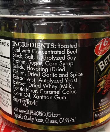 2 x 16oz Better Than Bouillon BEEF BASE Superior Touch Broth Made from Roasted Beef & Concentrated Beef Stock - Buy Online on GoSupps.com