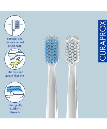 Curaprox CS 5460 Ultra-Soft Toothbrush Winter Edition 2-Pack - Buy Online on GoSupps.com