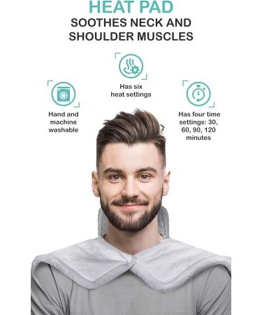 Deluxe Sleep Mask & Neck Heating Pad Set for Migraine and Headache Relief - Buy Online on GoSupps.com