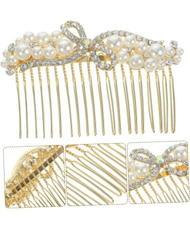Mikinona Alloy Rhinestone Hair Comb Bridal Headdress Comb Headband Wedding Hair Accessories Rhinestone Hair Combs for Wedding Bridal Hair Accessories Prom Hair Accessories Wedding Headpiece - Buy Online on GoSupps.com