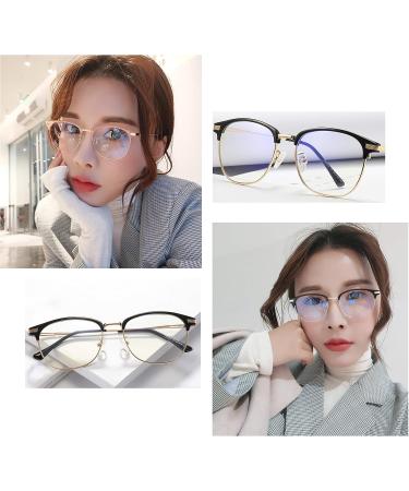 Buy Joxigo Blue Light Filter Computer Glasses for Men & Women - UV Protection Case Included Anti-Headache Eye Fatigue Relief - Pink & Gold Gaming Glasses for PC TV Tablet - Buy Online on GoSupps.com