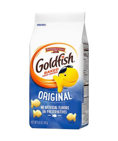 Goldfish Original Crackers - 6.6 oz Bag | Delicious Snack Crackers - Buy Online on GoSupps.com