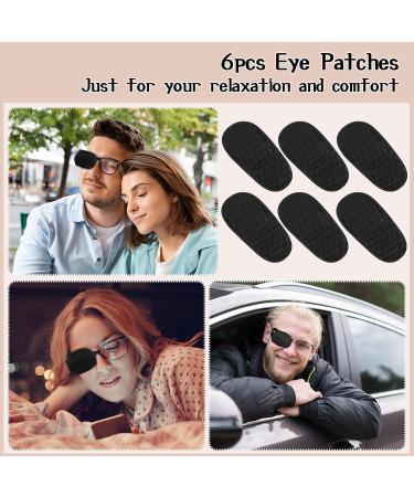 6Pcs Reusable Eye Patches - Soft Medical Covers for Amblyopia & Strabismus - Comfortable Left/Right Eye Protection for Adults & Kids - Buy Online on GoSupps.com