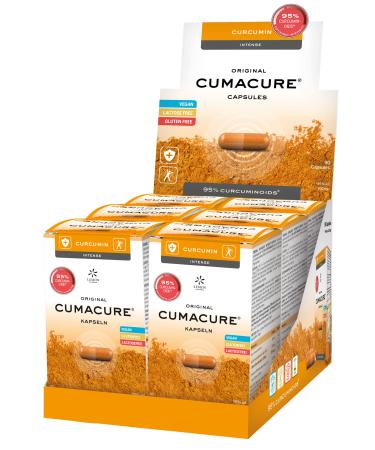 Original Lemon Pharma Curcumin Cumacure capsules (6 packs of 90) Vegan 540 pieces (1 pack)