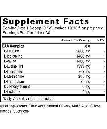 Force Factor Essential Amino Acids Powder - Full Spectrum EAAs for Muscle Recovery | Orange Mango Flavor | 30 Servings | Ideal Amino Acid Supplement for Men & Women - Buy Online on GoSupps.com