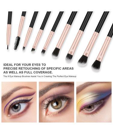 14PCS Black Makeup Brushes Set - Essential Make up Kit - Buy Online on GoSupps.com