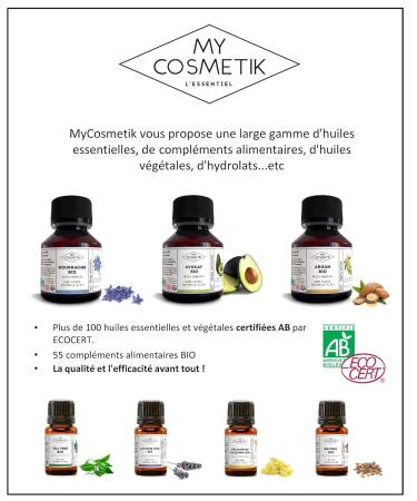 MY COSMETIK - Melt & Pour certified organic - Plant-based - Create and personalize the most natural soaps possible - All skin types - Made in France - 200 g - Buy Online on GoSupps.com