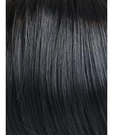 180g BOMBSHELL HAIR EXTENSIONS 24" 5 Clips Curly One Piece Half Head Clip On Hair Extensions Wig(M02 NATURAL BLACK) - Buy Online on GoSupps.com