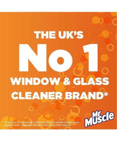 Mr Muscle Platinum Window & Glass Cleaner Spray 750ml - 1 Pack - Buy Online on GoSupps.com