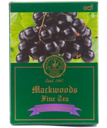 MACKWOODS BLACKCURRANT FLAVOURED SINGLE ESTATE BLACK TEA IN 25 ENVELOPED TEA BAGS - Buy Online on GoSupps.com