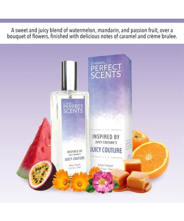 Perfect Scents Fragrances | Inspired by Juicy Couture's Juicy Couture | Women s Eau de Toilette | Vegan Paraben Free | Never Tested on Animals | 2.5 Fluid Ounces Juicy Couture 2.5 Fl Oz (Pack of 1) - Buy Online on GoSupps.com