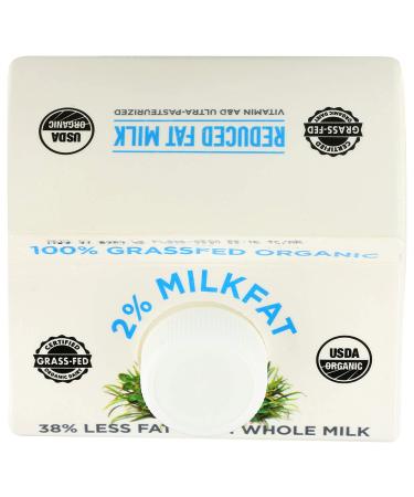 Maple Hill Creamery 100% Grass Fed Organic 2% Milk - 64 Fl Oz - Buy Online on GoSupps.com