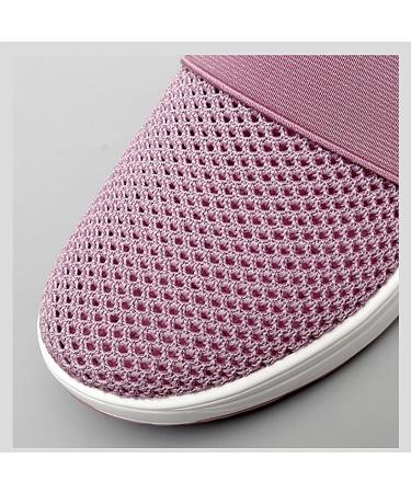 FAMYNGL Diabetic Shoes for Men and Women - Wide Width Adjustable Closure Orthopedic Sneakers - Pink, Size 41 - Buy Online on GoSupps.com