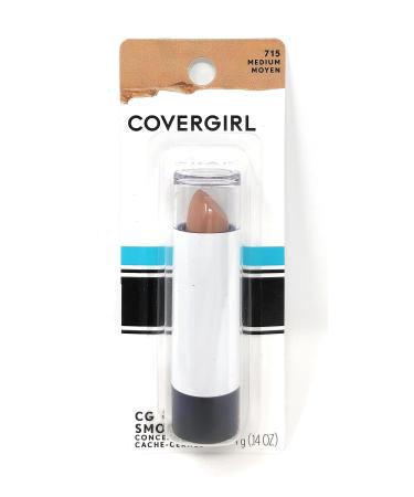 CoverGirl Smoothers Concealer Medium 715 0.14-Ounce Packages (Pack of 2)