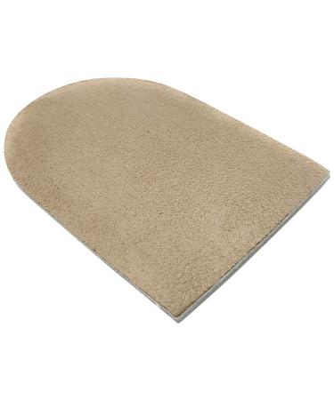 Mars Wellness Gel Heel Lift Cushion Pad Heel Lift with Fabric Cover Shock Absorbing Leg Length Discrepancies - Achilles Feet Arch Heel Pain Bone Spur - Small/Medium Women