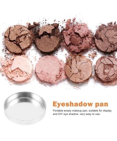 NOLITOY 10 Pcs Empty Round Metal Pans - Aluminum Tin Palette for Eyeshadow Blush Lipstick Organizer | Magnetic Makeup Palette 20mm - International Shipping - Buy Online on GoSupps.com