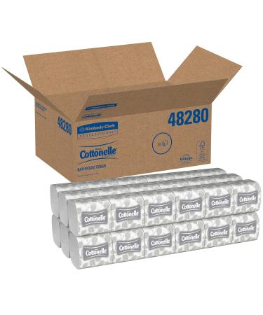 Kleenex Scott Hygienic High-Capacity Folded Tissue (48280) 2-Ply White Single Pull (250 Sheets/Pack 36 Packs/Case 9000 Sheets/Case) - Buy Online on GoSupps.com