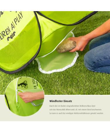 Reer MyBuddyGuard Road Warning Sign - Ensure Safety with Attention Playing Children Alert | International Shipping Available - Buy Online on GoSupps.com