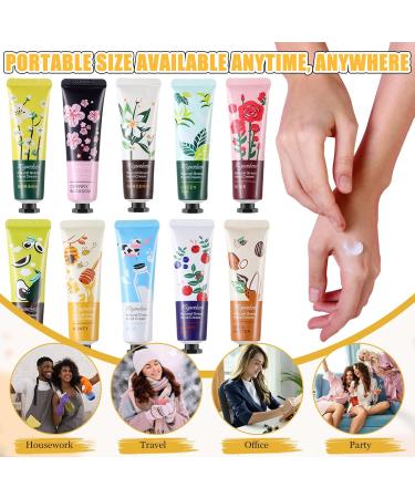 100 Pcs Bulk Hand Cream Gift Set - Plant Fruits Fragrance Hand Lotion for Women & Men | Ideal Bridesmaid & Christmas Stocking Stuffers | Mini Body Moisturizer for Dry Cracked Hands - Buy Online on GoSupps.com
