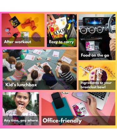 Kooky Gently Dried Banana Sharing Pack | No Added Sugar Dried Tropical Fruit Snacks for Kids and Adults | Food on The Go | Delicious Sugar-Free Healthy Snack | 380g - Buy Online on GoSupps.com