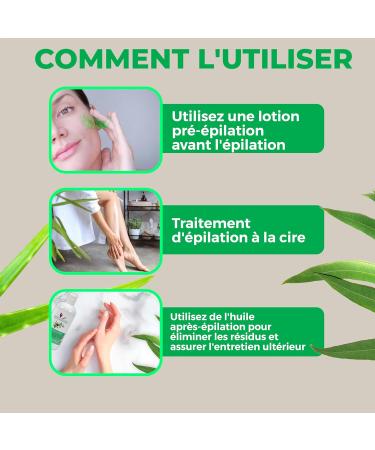 Dermawax Pre-Treatment and Post-Treatment Wax Kit - 500ml Aloe Vera Pre-Wax Toner and 500ml Eucalyptus Post-Wax Oil - Skin Care Removes Wax Residue - Buy Online on GoSupps.com