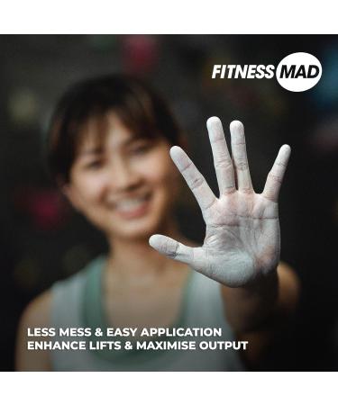 Fitness Mad Liquid Chalk - Extra Strength Sweat-Free Grip for Climbing Weight Lifting & Crossfit - 250ml Made in UK - Buy Online on GoSupps.com