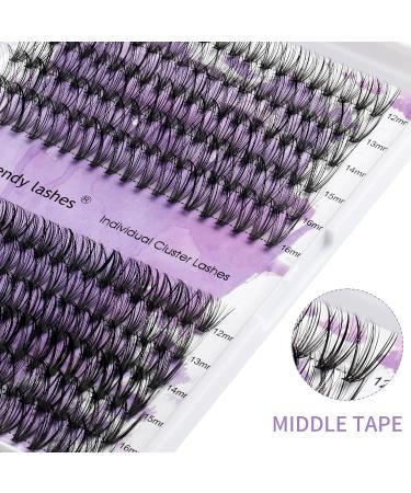 Individual Lashes Cluster Extension 240PCS C Curl 0.07mm 20D/30D Mix 12-16mm RR-12-16mm - Buy Online on GoSupps.com