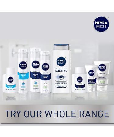 Nivea Men Sensitive Cooling Post Shave Balm | Soothing Aftershave for All Skin Types - Buy Online Worldwide - Buy Online on GoSupps.com