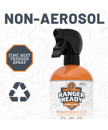 Ranger Ready Permethrin 0.5% Clothing-Worn Repellent 24 fl oz - Scent Zero (Pack of 1) - Buy Online on GoSupps.com