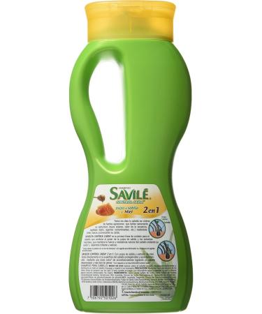 Savile Shampoo Control Caida 2 En 1 - Aloe & Honey for Hair Loss | International Shipping Available - Buy Online on GoSupps.com